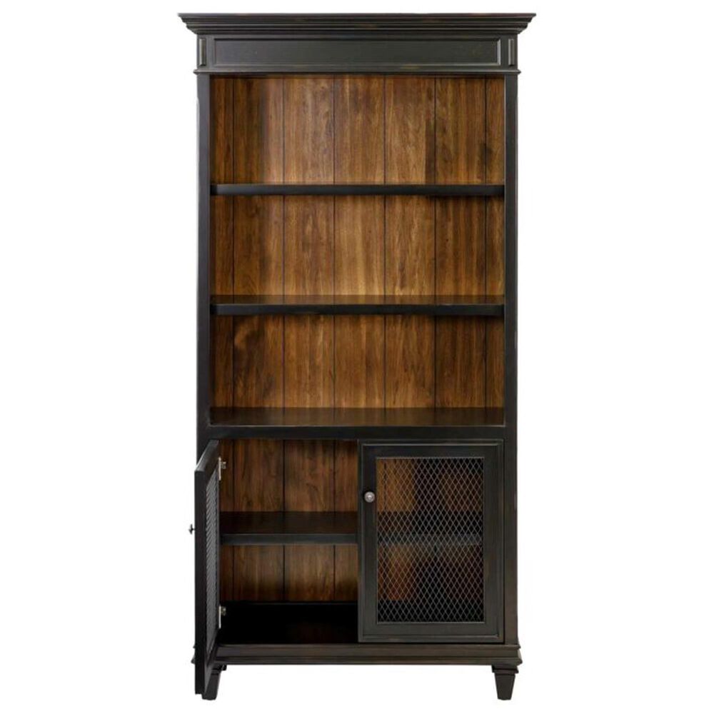 Wycliff Bay Hartford 78&quot; Lower Door Bookcase in Black, , large