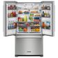 KitchenAid 20 Cu. Ft. French Door Refrigerator in Stainless Steel, , large