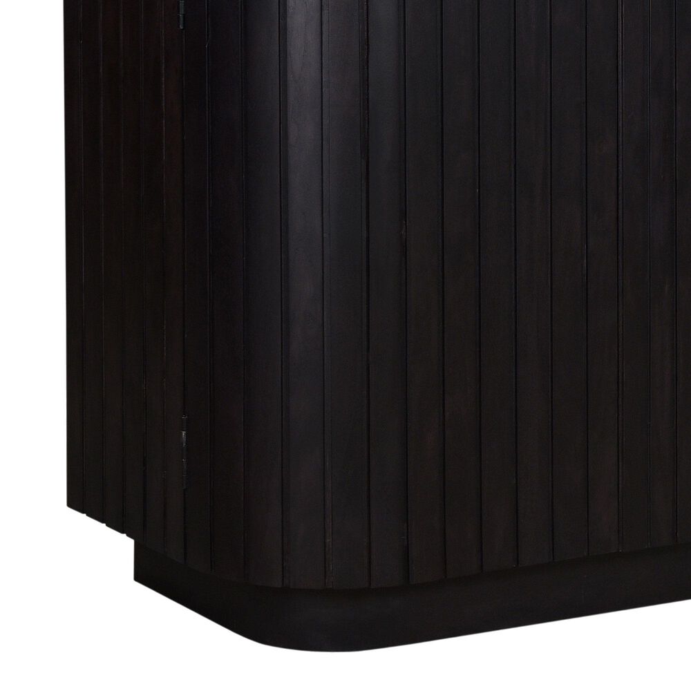 Moe&#39;s Home Collection Povera 4-Door Sideboard in Black, , large