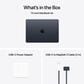 Apple MacBook Air 13-inch Laptop M4 chip - 10 Core CPU - 10 Core GPU - 24GB Memory - 512GB SSD - Midnight (Latest Model), , large