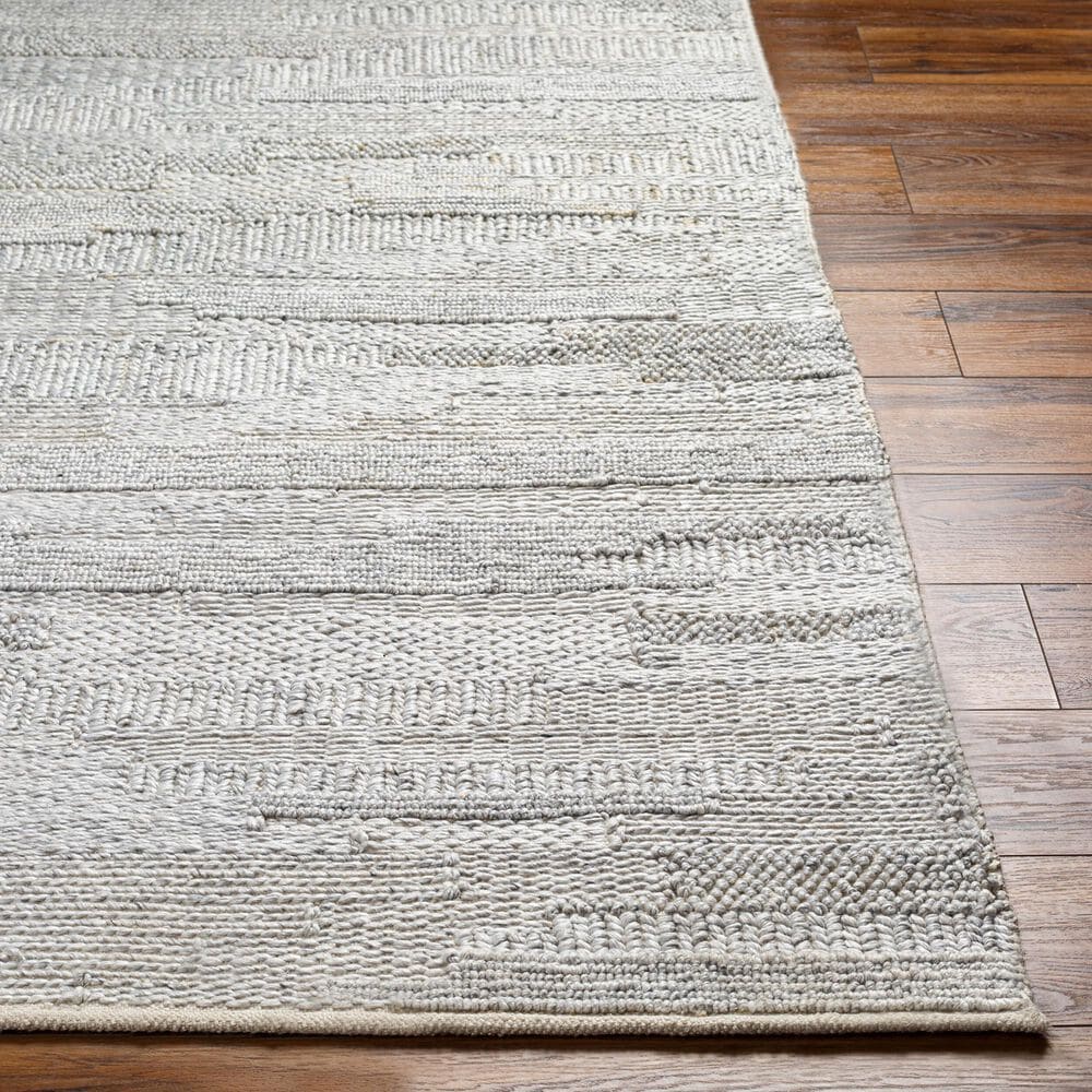 Surya Floria FLI-2300 Cream and Light Gray 10&#39; x 14&#39; Area Rug, , large