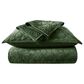 Hampton Park Harper 3-Piece Full/Queen Velvet Quilt Set in Taupe, , large