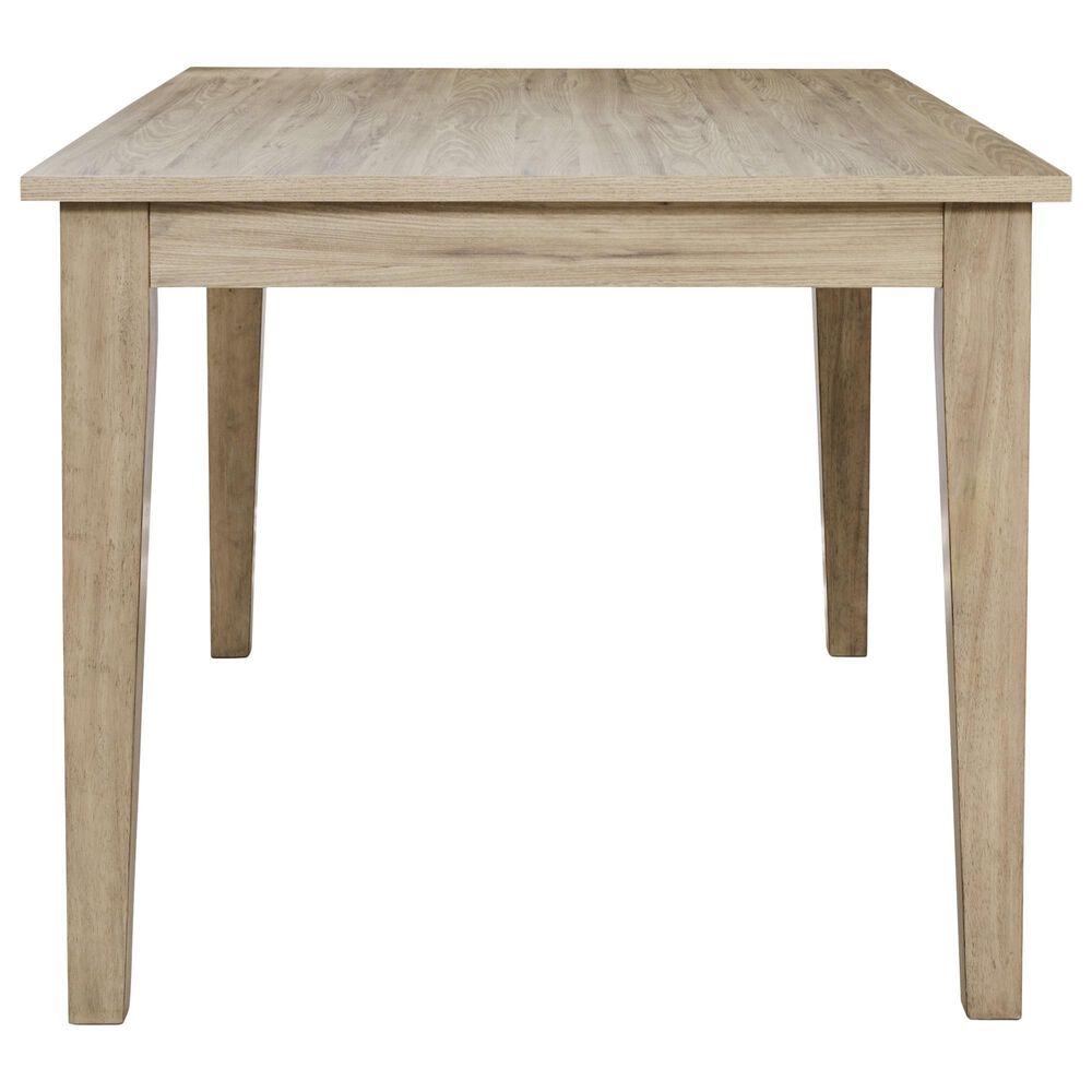 Ashley Gleanville Dining Table in Light Brown - Table Only, , large