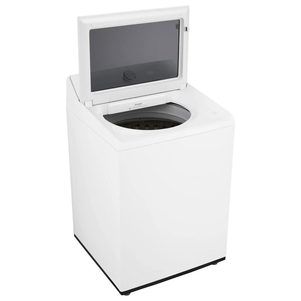 LG 5 Cu. Ft. Smart Top Load Washer and 7.3 Cu. Ft. Electric Dryer Laundry Pair in Alpine White, , large