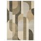 Oriental Weavers Strada 3"3" x 5"2" Brown Area Rug, , large