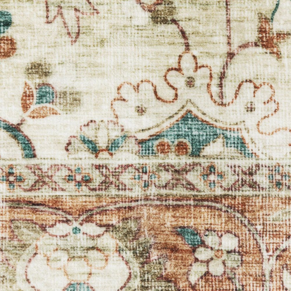 Oriental Weavers Sumter 2&#39; x 3&#39; Ivory and Rust Area Rug, , large