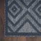 Nourison Versatile 7" x 10" Navy Blue Indoor/Outdoor Area Rug, , large