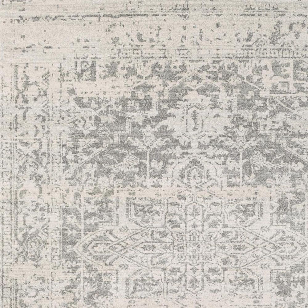 Surya Harput HAP-1024 2&#39;7&quot; x 10&#39;3&quot; Charcoal, Light Gray and Beige Runner, , large