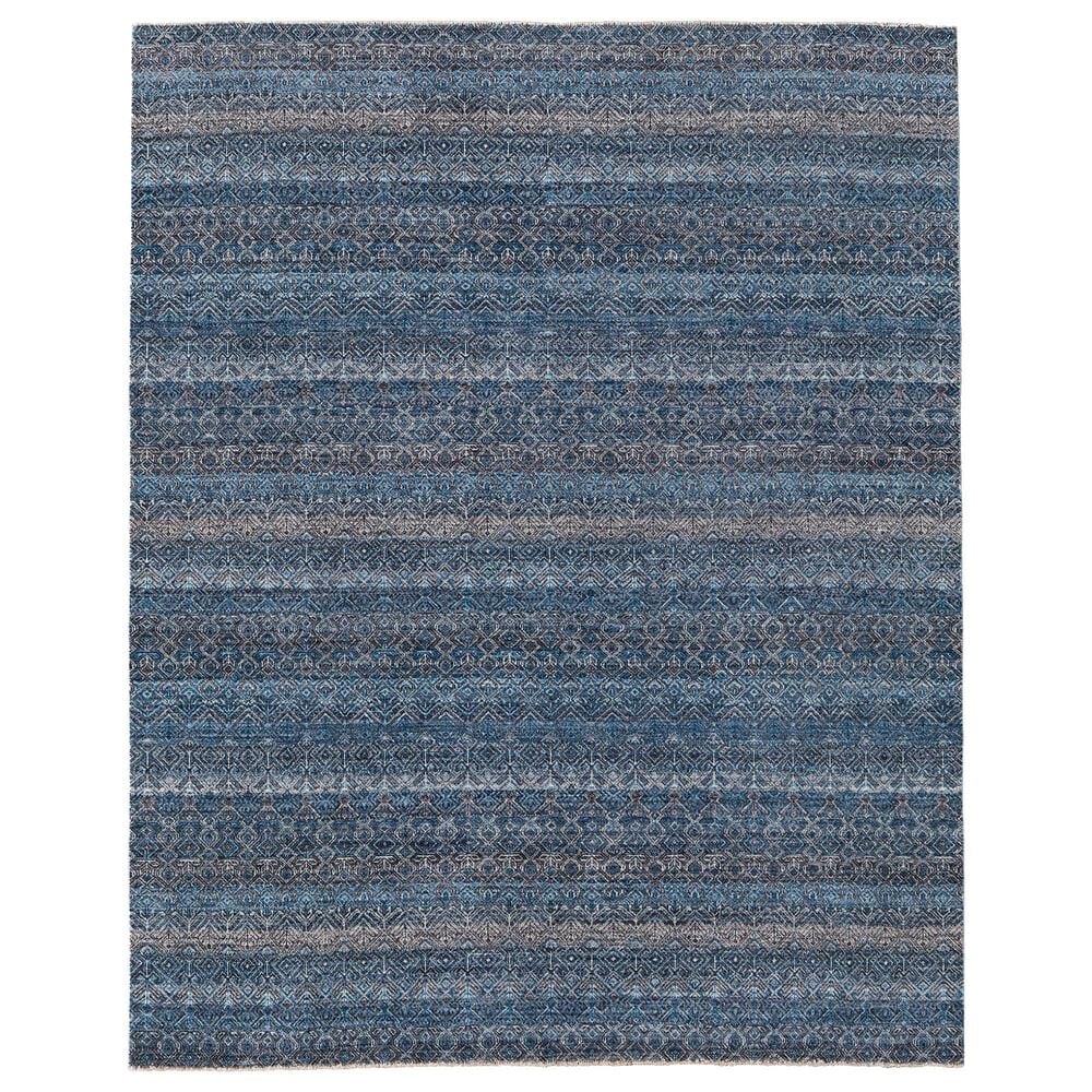 Feizy Dakota 2" x 3" Teal and Multicolor Area Rug, , large