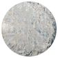 Surya Brunswick Dusty Sage, Taupe, Light Gray, White, Pale Blue, Olive, Teal, Light Sage and Navy 7"10" Round Area Rug, , large