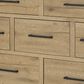 Ashley Galliden Dresser in Light Brown, , large