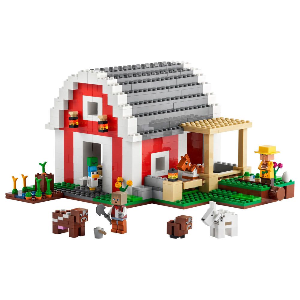 LEGO Minecraft The Red Barn Building Set, , large