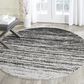 Safavieh Adirondack ADR113A-4R 4" x 4"  Silver/Black Round Rug, , large