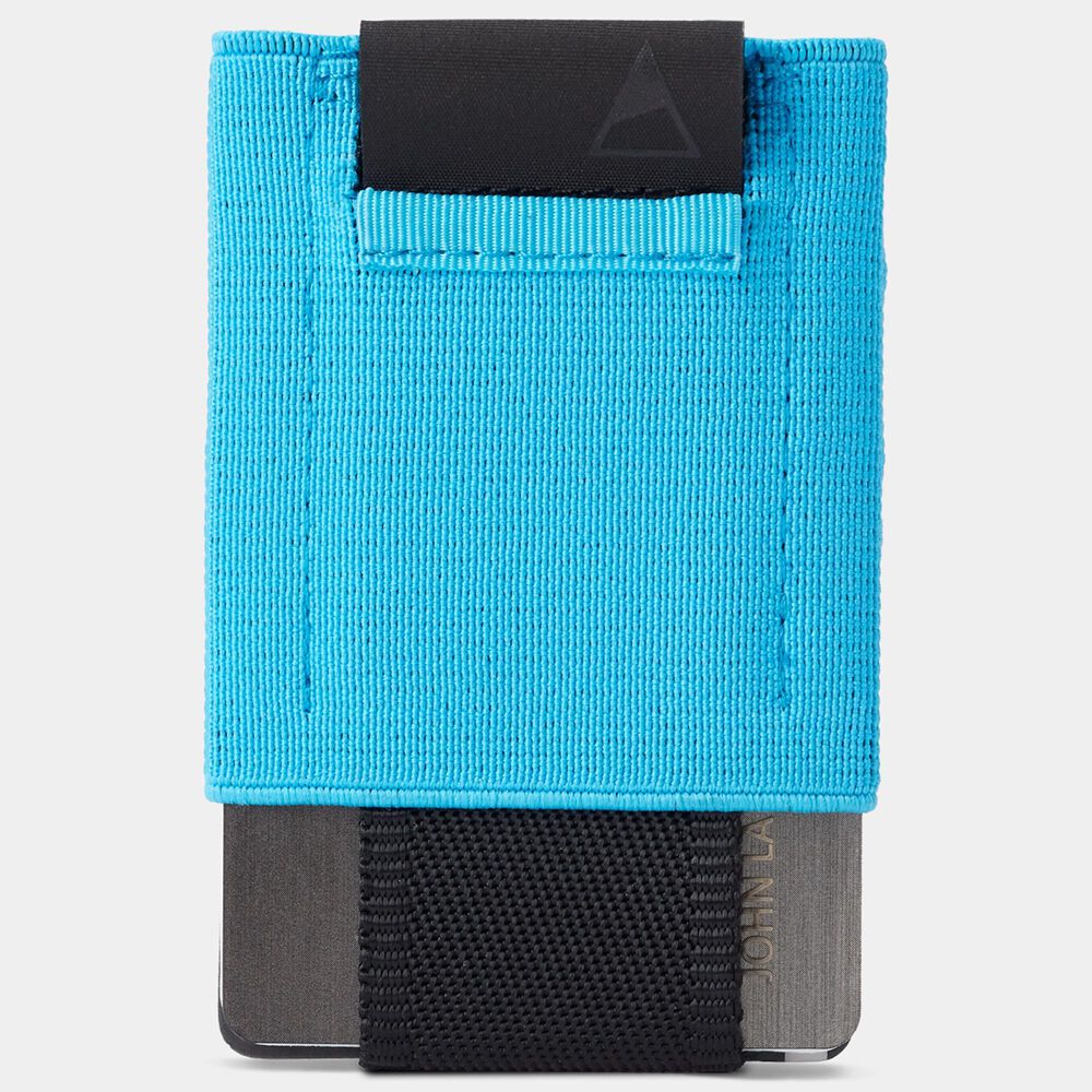 Nomatic Slim Wallet with Tab in Blue and Black, , large