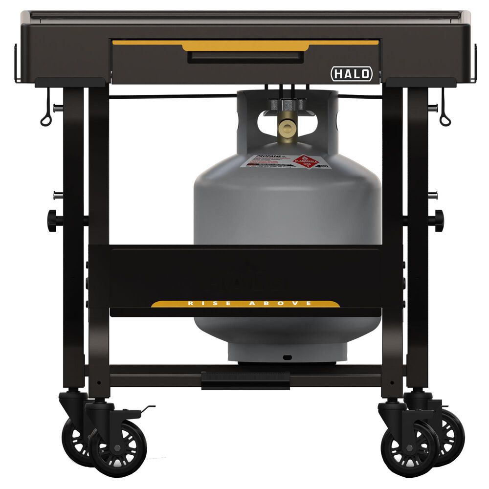 Halo Outdoor Countertop Cart in Black, , large