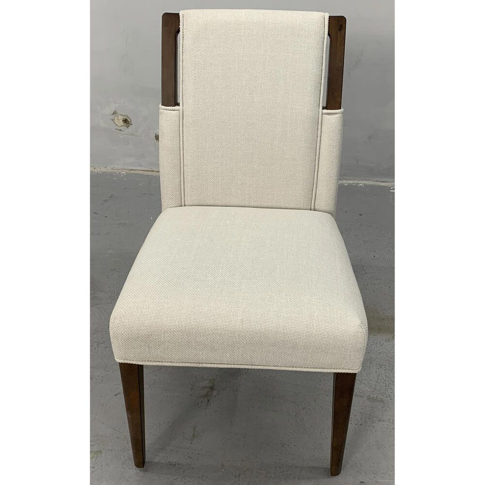 Riverside Furniture Delia Upholstered Side Chair in Nouveau Walnut, , large