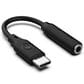 JLab USB-C to 3.5mm Adapter in Black, , large