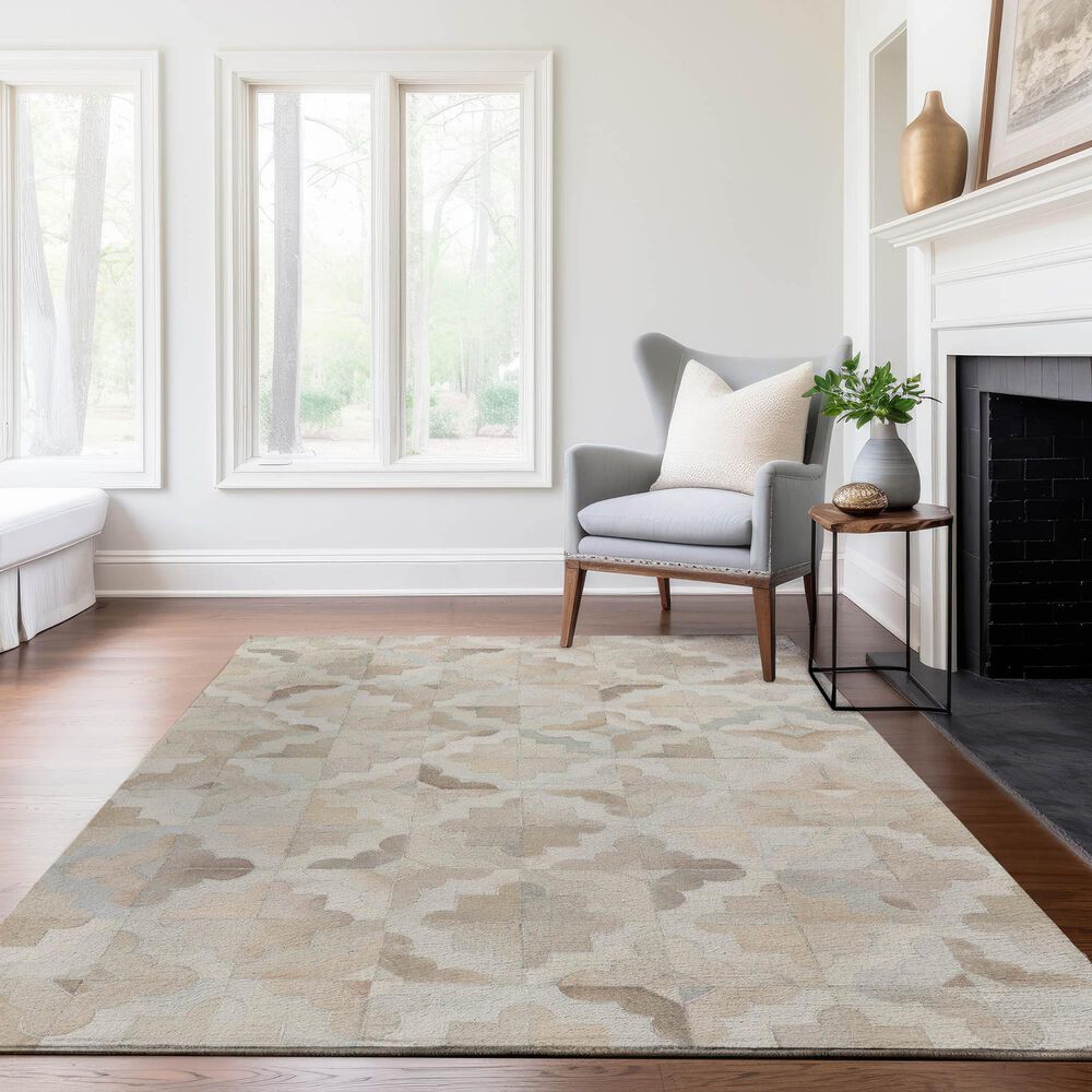 Dalyn Rug Company Bozeman BM8 Linen 10&#39; x 14&#39; Area Rug, , large