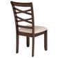 Coaster Barton 5-Piece Round Dining Set in Dark Brown, , large
