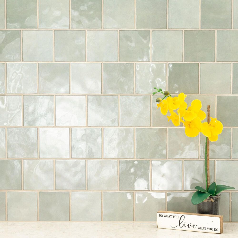 MS International Renzo Jade 5&quot; x 5&quot; Ceramic Tile, , large