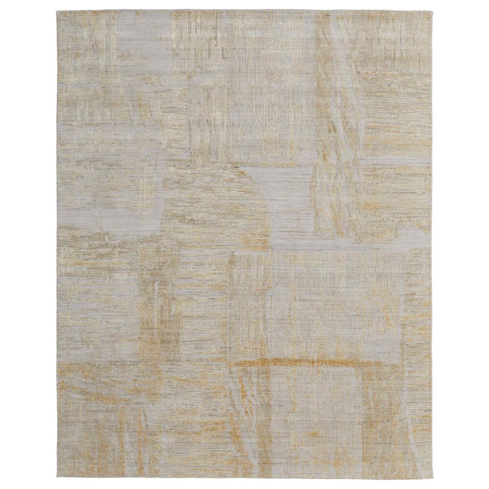 Feizy Eastfield 69FTF 3" x 5" Gold and Ivory Area Rug, , large