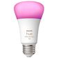 Philips E26 Color Ambiance Smart LED Bulb in White, , large