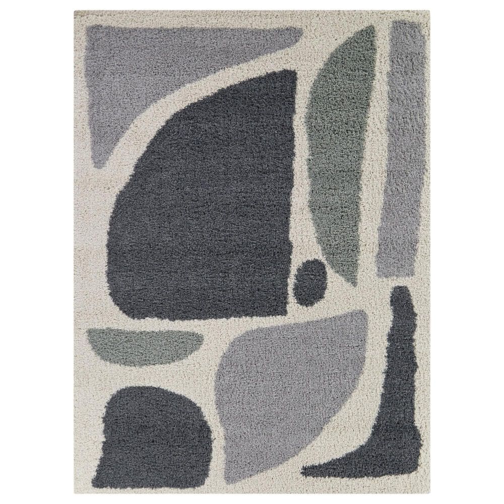 Balta Rugs Cesare Grey 5" 3" x 7" Area Rug, , large