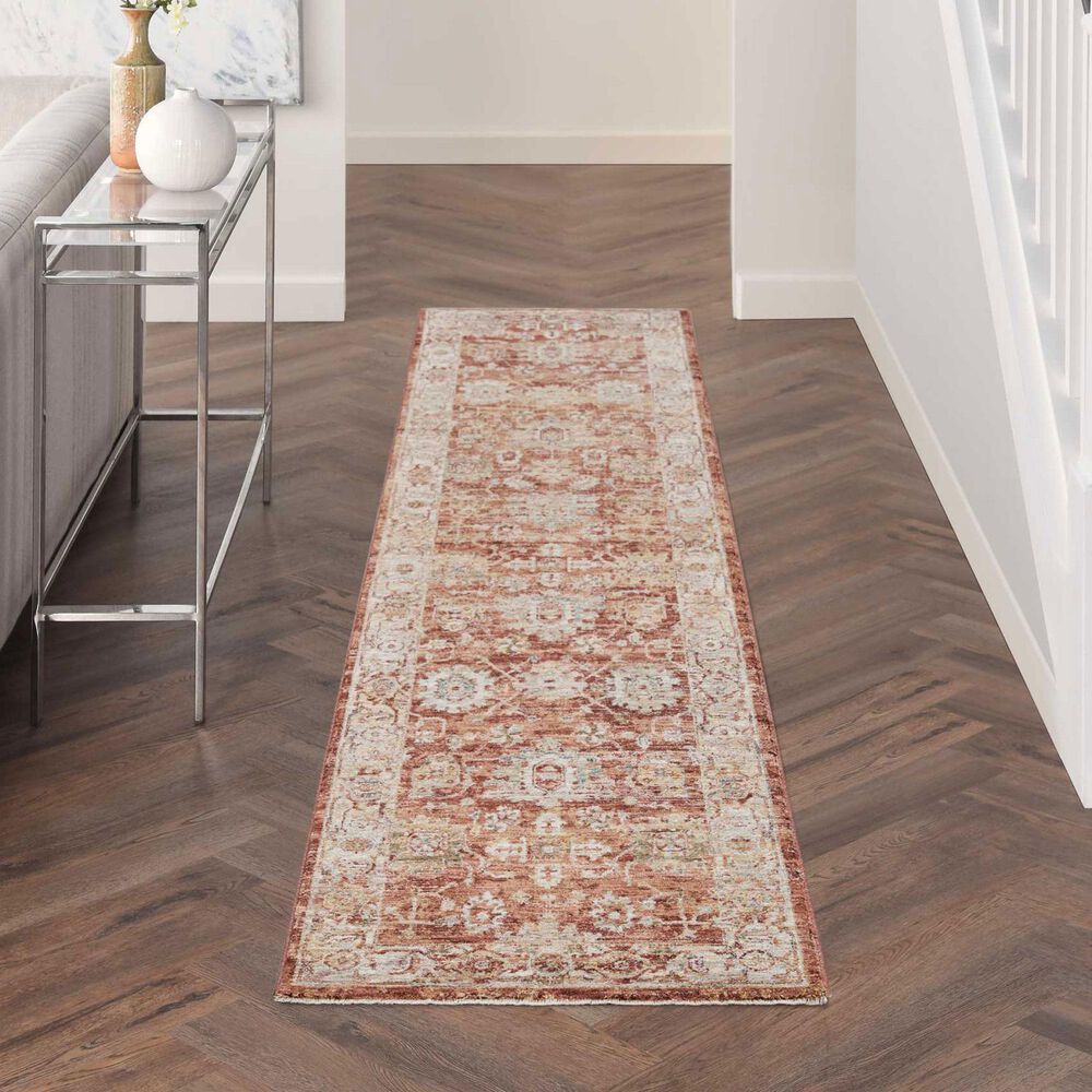Nourison Sahar 2&#39;3&quot; x 10&#39;2&quot; Ivory Runner, , large