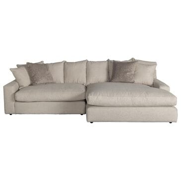 Moore Furniture London 2-Piece Sectional in Snow, , large