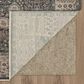 Karastan Echo Grasole 9" x 12"2" Denim Area Rug, , large