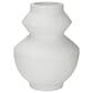 Ashley Naveen 18" Vase in Crisp White, , large