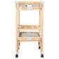 Butler Selena Bar Cart in Grey and White, , large