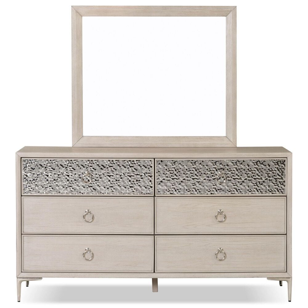 Furniture of America Bashford 6-Piece Queen Bedroom Set in Natural Oak, , large