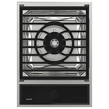 Wolf 15" Transitional Multifunction Module Cooktop in Stainless Steel, , large