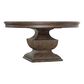 Hooker Furniture Rhapsody Round Dining Table in Rustic Walnut - Table Only, , large
