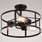 Vaxcel Akron 3-Light Semi Flush Mount in Oil Rubbed Bronze, , large