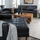 Ashley Bryceview Stationary Sofa and Chaise Set in Onyx, , large