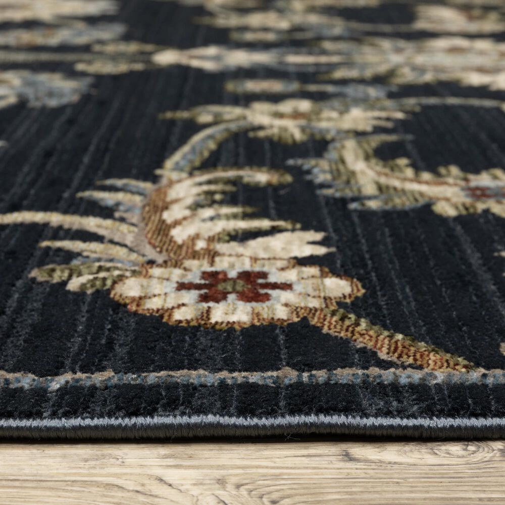 Oriental Weavers Capella Blue and Multicolor 6&#39;7&quot; x 9&#39;6&quot; Area Rug, , large