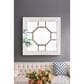 A&B Home Irving Wall Mirror in Sliver and Weathered Gold, , large