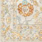 Surya Bodrum 6" x 9"11" Ivory, Orange, Saffron, Gray, Camel and Blue Area Rug, , large