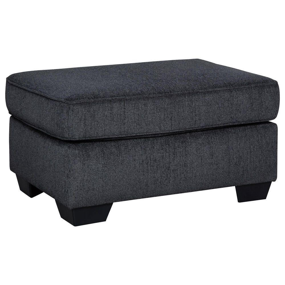 Ashley Altari Chair and Ottoman in Slate, , large