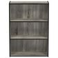 HOMLUX 3-Tier Open Shelf Bookcase in French Oak, , large