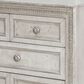 Chapel Hill Camila 3-Piece Queen Bedroom Set in White and Silver, , large