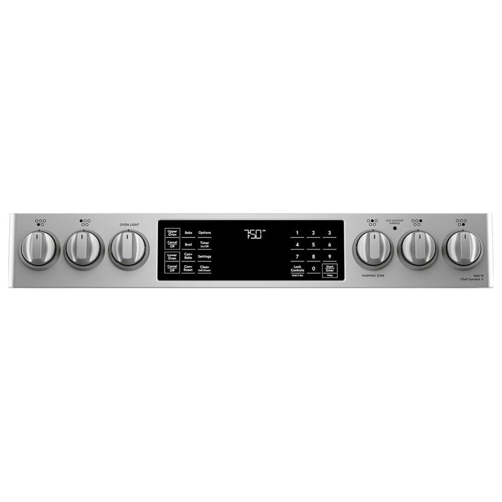 Cafe 30&quot; Slide-In Double Oven Electric Range in Stainless Steel, , large