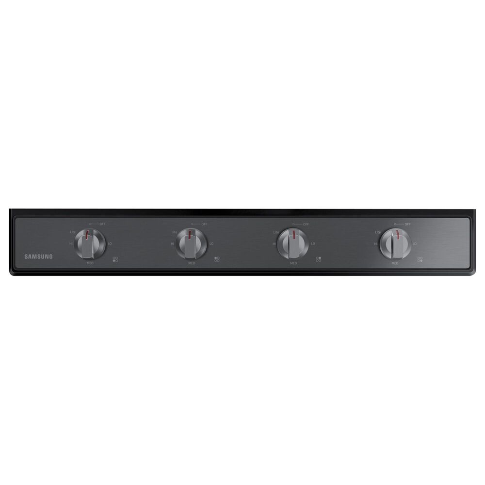 Samsung 30&quot; Gas Cooktop 4 Burner in Black Stainless Steel, , large