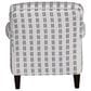 Fulton Home Taylor Accent Chair in Endora Ocean, , large