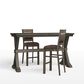 Drew and Jonathan Home Denman Bar Height Dining Table in Brown - Table Only, , large