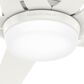 Hunter Correne 56" Ceiling Fan with LED Light in Fresh White, , large