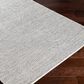 Surya Azalea Solid 10" x 14" Slate, Off White and Ink Blue Indoor/Outdoor Area Rug, , large