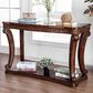 Furniture of America Hurtado Sofa Table in Dark Oak, , large